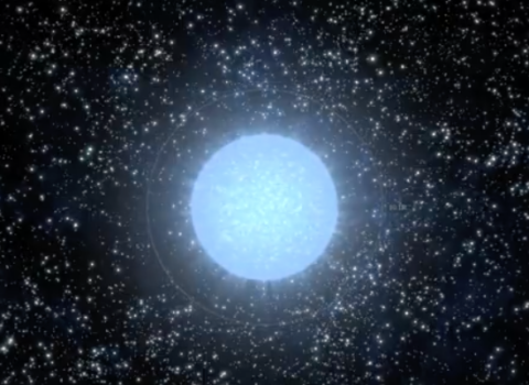 A 10 Solar Mass Star