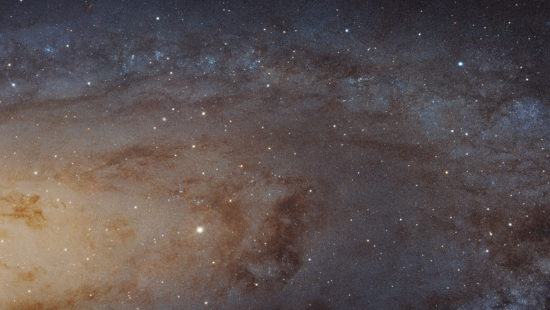Hubble Image Mosaic of Andromeda
