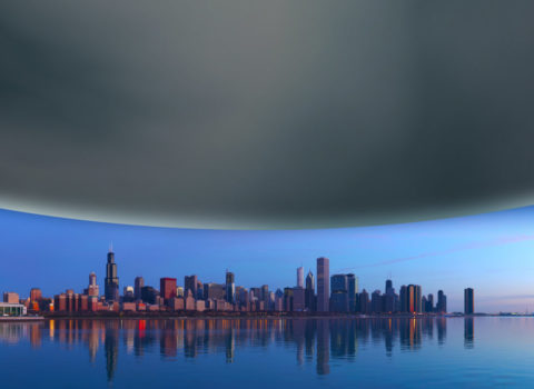 Neutron Star Over Chicago