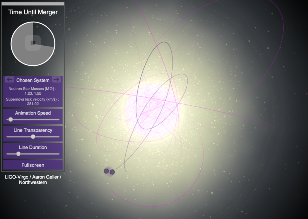 Final Flight of a Neutron Star Pair