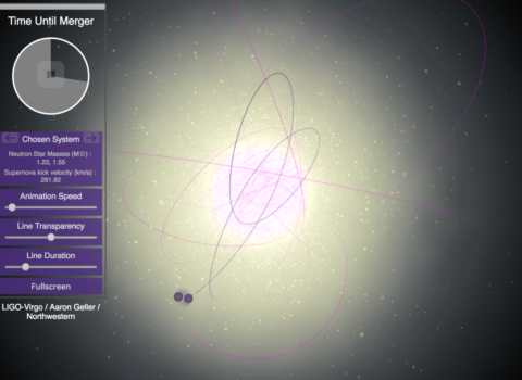 Final Flight of a Neutron Star Pair