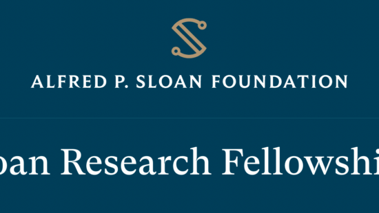 Sloan Fellowship banner