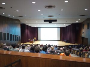 Dr. Gabriela Gonzalez gives a public lecture on gravitational waves