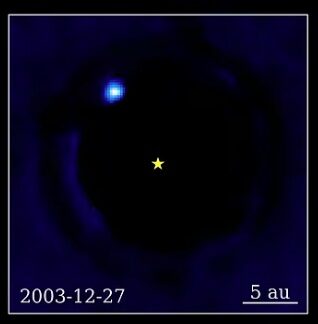 17-year time-lapse of Beta Pictoris b orbiting its star