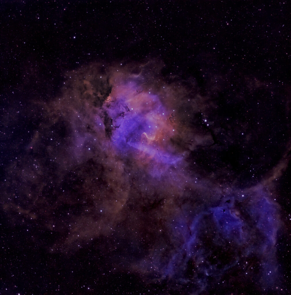 Lion Nebula SH2-132