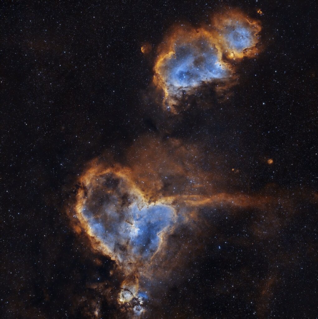 Heart and Soul Nebulae