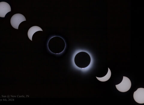 Total Solar Eclipse from Indiana