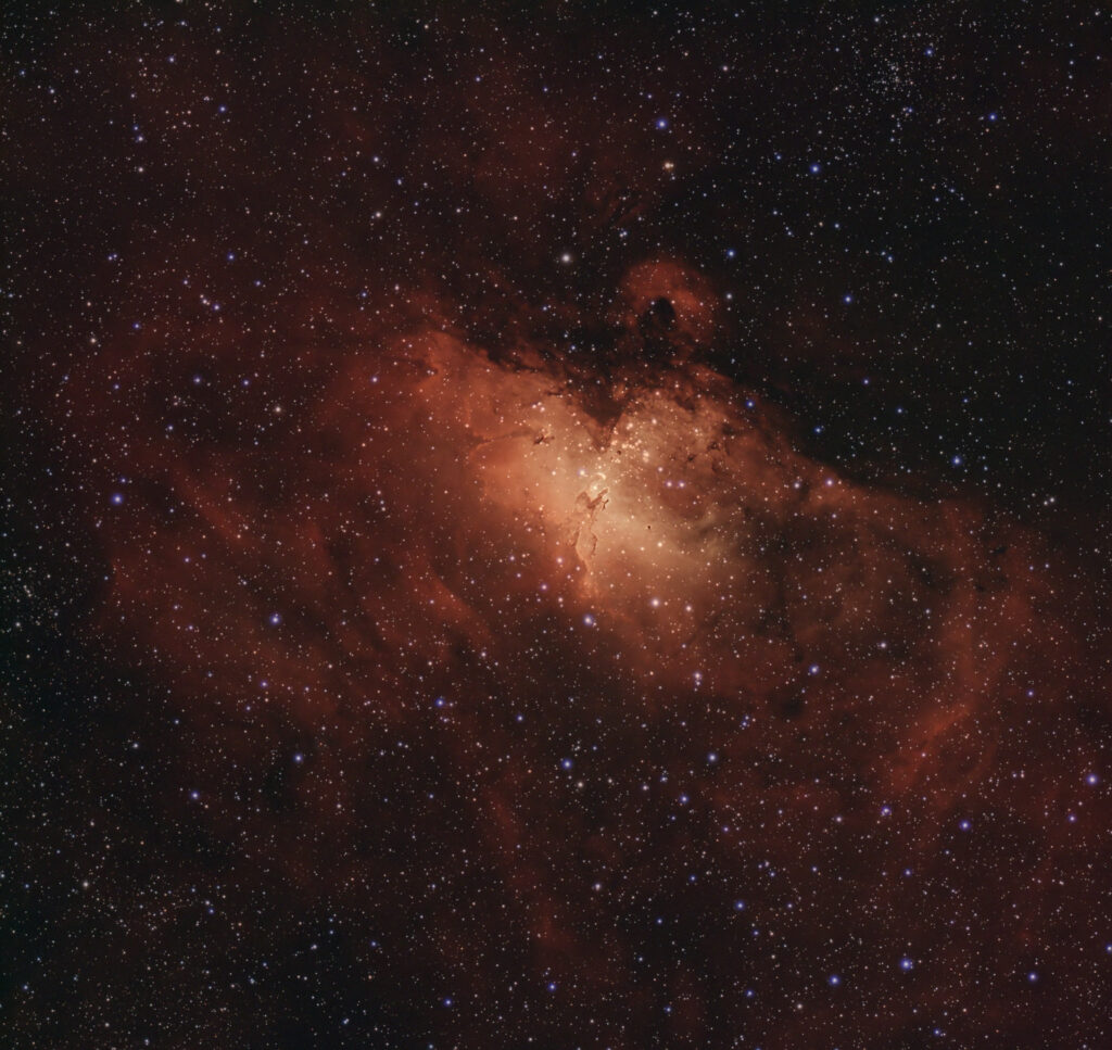 Eagle Nebula with the Pillars of Creation