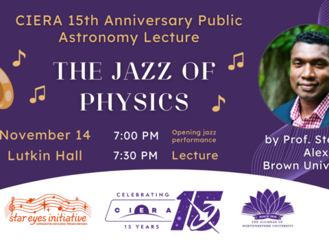 2024 CIERA public lecture – “The Jazz of Physics” with Stephon Alexander