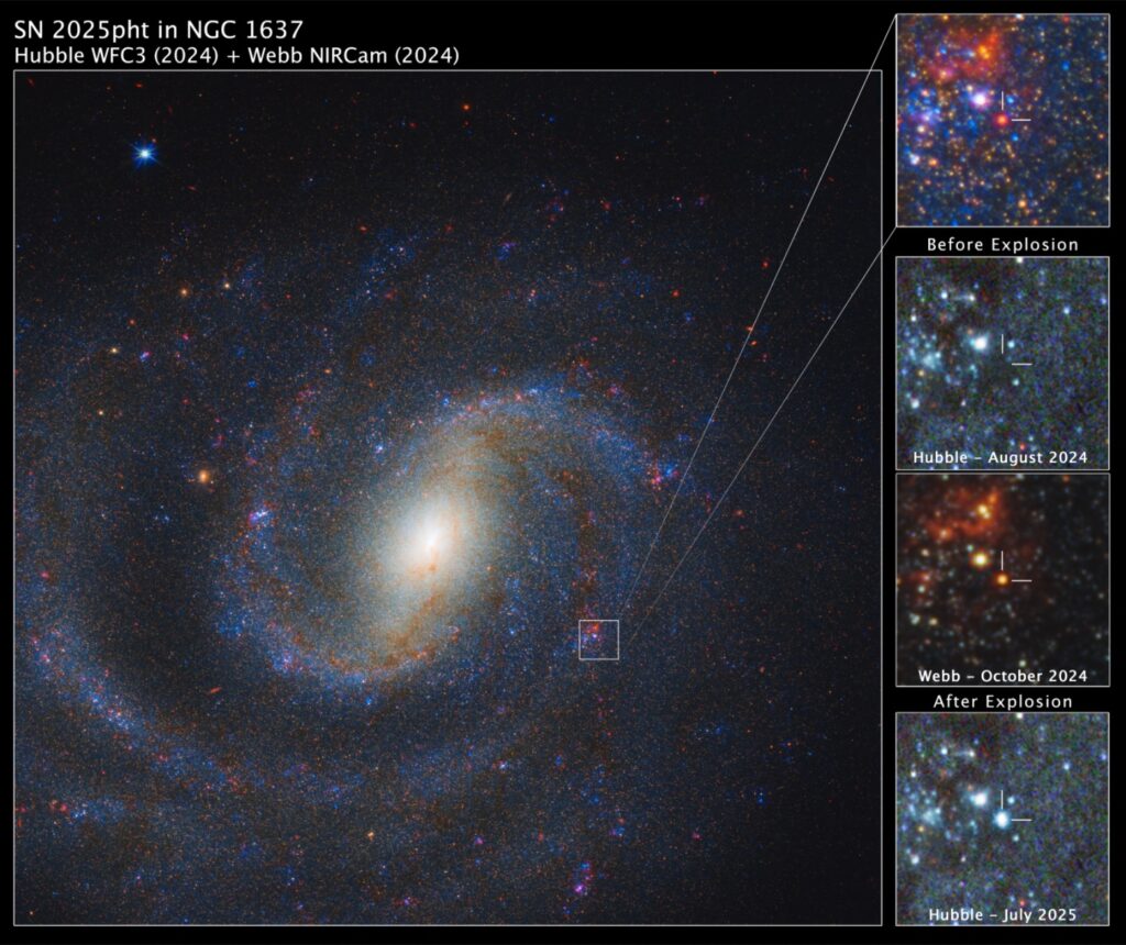 Webb Telescope unveils doomed star hidden in dust